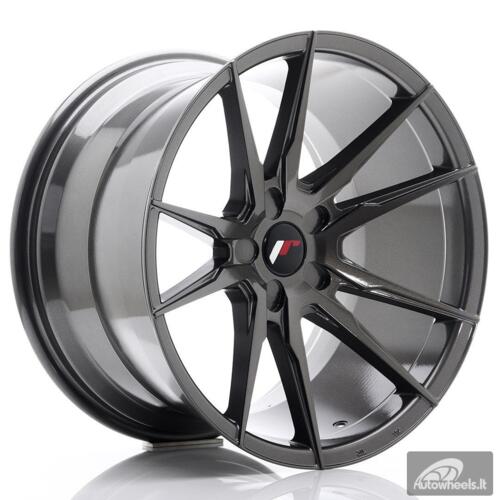 JR Wheels JR21 19x11 ET15-30 5H BLANK Hyper Gray