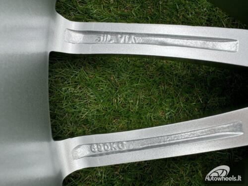 Ratlankis R20x8.5  5X120  ET  14  72.6  BK273  Silver (SI)  For BMW  (P)  (ALPINA Style Rear+Front)