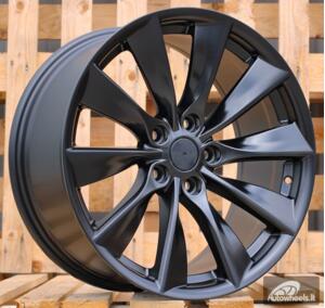 Ratlankis R18x8.5  5X114.3  ET  40  64.1  3S209  Black Half Matt (BLHM)  For TESLA  (K2)  (HYBRID FORGED (Model 3))