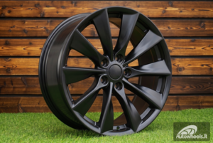 Ratlankis R18x8.5  5X114.3  ET  40  64.1  3S209  Black Half Matt (BLHM)  For TESLA  (P+R)  (HYBRID FORGED (Model 3))