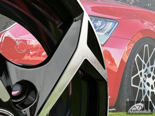 Ratlankis R14x6  5X100  ET  35  57.1  B5340  Black Polished (MB)  For VW  (R+D1)