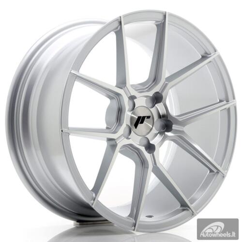 JR Wheels JR30 18x8,5 ET20-40 5H BLANK Silver Machined Face