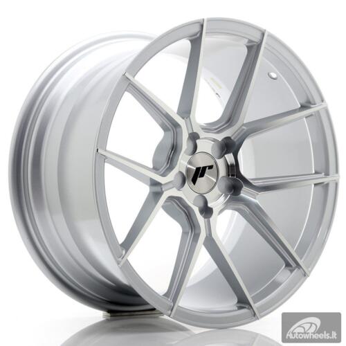 JR Wheels JR30 18x9,5 ET20-40 5H BLANK Silver Machined Face