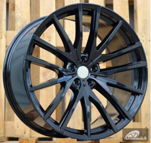 Ratlankis R20x10.5  5X112  ET  40  66.6  B5464  Black (BL)  For BMW  (K2+P)  (Rear+Front)