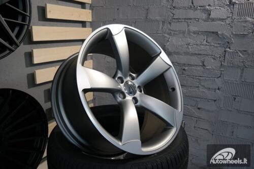 Ratlankis R16x7.5  5X112  ET  45  66.5  BK217  Grey Polished Half Matt (MGHM)  For AUD  (L3)