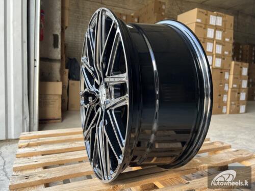 Ratlankis R20x8.5  5X160  ET  50  65.1  B1262  Black (BL)  FORD  (K3)