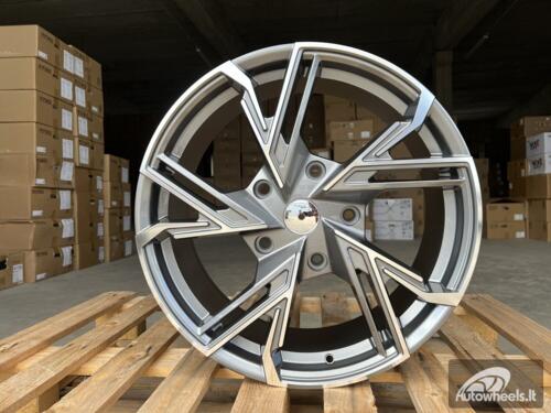 Ratlankis R20x8.5  5X160  ET  50  65.1  B1800  Grey Polished (MG)  For FORD  (K3)