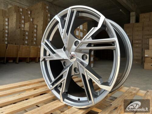 Ratlankis R20x8.5  5X160  ET  50  65.1  B1800  Grey Polished (MG)  For FORD  (K3)