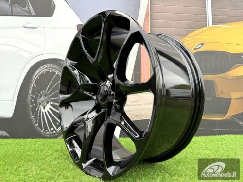 Ratlankis R20x9  5X127  ET  32  71.5  B1790  Black (BL)  For JEEP  (Z2+Z6)