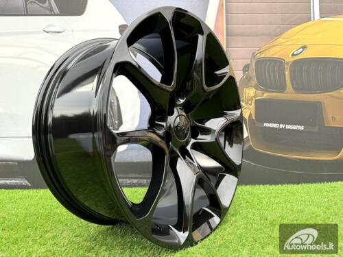 Ratlankis R20x9  5X127  ET  32  71.5  B1790  Black (BL)  For JEEP  (Z2+Z6)