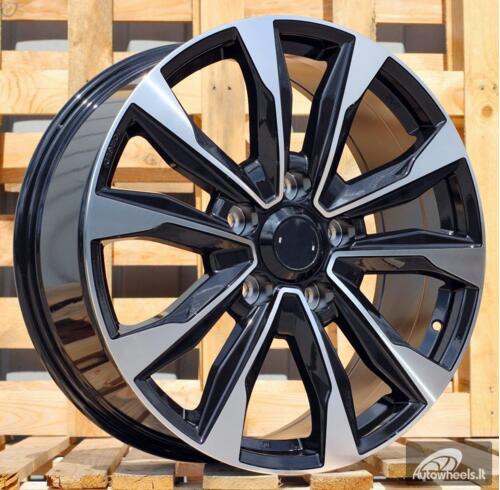 Ratlankis R21x8.5  5X150  ET  54  110.5  B1666  Black Polished (MB)  For TOYOT  (K3)  (TOYOTA/LEXUS)
