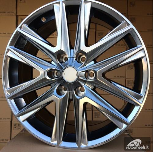 Ratlankis R20x8.5  6X139.7  ET  25  106.1  B1078  Hyper Black (HB)  For 4X4  (K3)