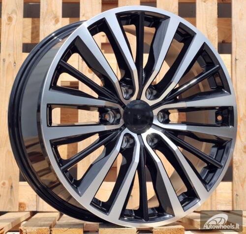 Ratlankis R20x8  6X139.7  ET  35  77.8  B1693  Black Polished (MB)  For 4X4  (K3)