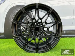 Ratlankis R19x8  5X112  ET  25  66.6  B1674  Black (BL)  For BMW  (Z3)  (Rear+Front)