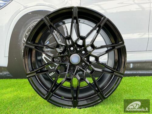 Ratlankis R19x8  5X112  ET  25  66.6  B1674  Black (BL)  For BMW  (Z3+Z2)  (Rear+Front)