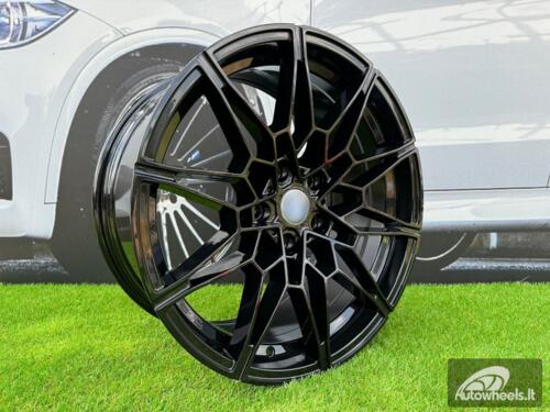 Ratlankis R19x8  5X112  ET  25  66.6  B1674  Black (BL)  For BMW  (Z3+Z2)  (Rear+Front)