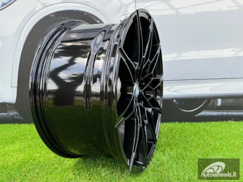Ratlankis R19x8  5X112  ET  25  66.6  B1674  Black (BL)  For BMW  (Z3+Z2)  (Rear+Front)