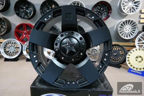 Ratlankis R18x9  10X139/150  ET  M12  110.1  A5187  Black Matt (BM)  For 4X4  (Z1)