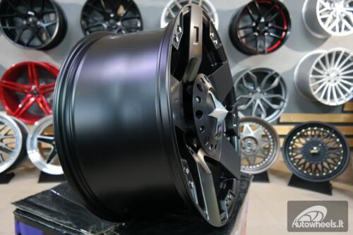 Ratlankis R18x9  10X139/150  ET  M12  110.1  A5187  Black Matt (BM)  For 4X4  (Z1)