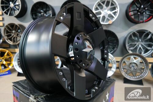 Ratlankis R18x9  12X132/139  ET  M12  110.1  A5187  Black Matt (BM)  For 4X4  (Z1)
