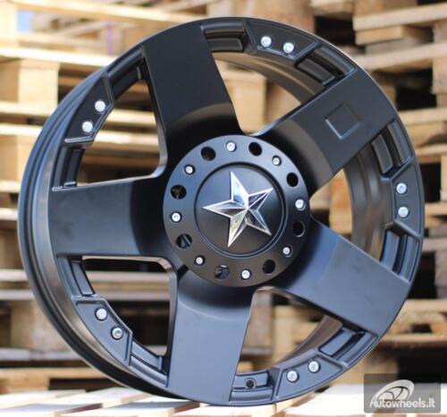 Ratlankis R18x9  12X132/139  ET  M12  110.1  A5187  Black Matt (BM)  For 4X4  (Z1)