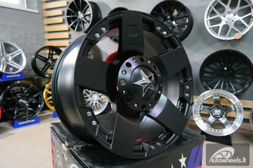 Ratlankis R18x9  12X114/120  ET  M12  73.1  A5187  Black Matt (BM)  For 4X4  (Z1)  ()