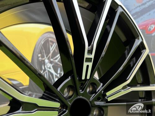 Ratlankis R20x9  5X112  ET  44  66.6  B5964  Black Polished (MB)  For BMW  (P+K4+K2)  (New Model BMW 5 (Rear+Front))