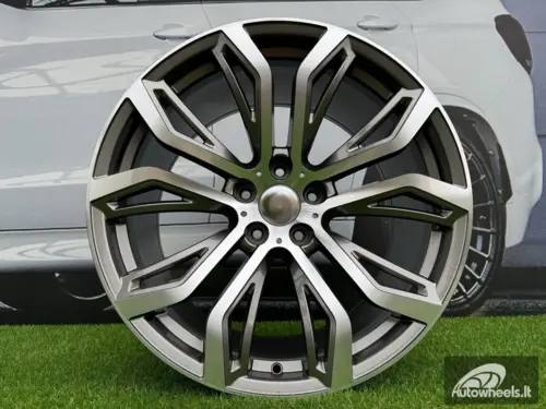 Ratlankis R21x10.5  5X120  ET  45  74.1  A5040  (BK510)  Grey Polished (MG)  For BMW  (P)  (Rear+Front)