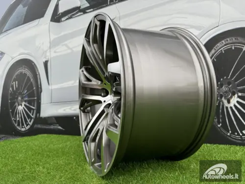 Ratlankis R21x10.5  5X120  ET  45  74.1  A5040  (BK510)  Grey Polished (MG)  For BMW  (P)  (Rear+Front)