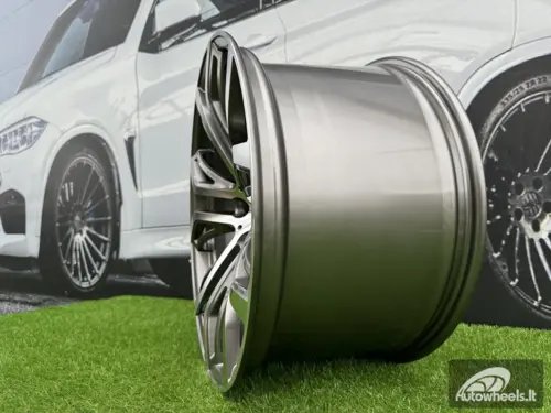Ratlankis R21x10.5  5X120  ET  45  74.1  A5040  (BK510)  Grey Polished (MG)  For BMW  (P)  (Rear+Front)