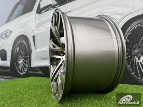 Ratlankis R21x11.5  5X120  ET  38  74.1  A5040  (BK510)  Grey Polished (MG)  For BMW  (P)  (Rear+Front)