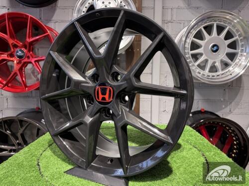 Ratlankis R18x8  5X114.3  ET  50  64.1  B1012  Black (BL)  For HOND  (P)