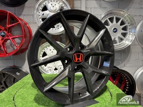 Ratlankis R18x8  5X114.3  ET  50  64.1  B1012  Black (BL)  For HOND  (P)