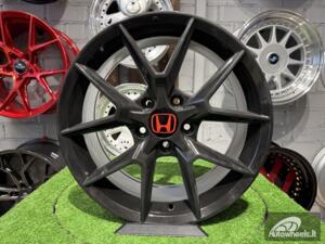 Ratlankis R18x8  5X114.3  ET  50  64.1  B1012  Black (BL)  For HOND  (P)