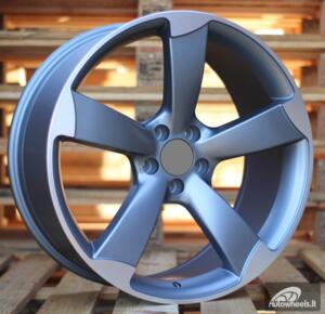 Ratlankis R17x7.5 5X112 ET 35 66.5 BK217 (XF558) (MGHM) AUD  (D5)