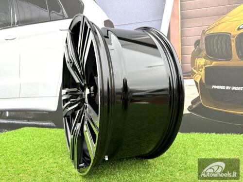 Ratlankis R20x10  5X112  ET  41  66.6  B1831  Black Polished (MB)  For BMW  (Z3)  ((Rear+Front) New Model)