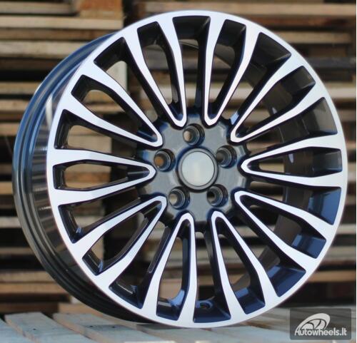 Ratlankis R18x8  5X108  ET  50  63.4  A1340  (INS0181)  Grey Polished (MG)  For FORD  (K7)