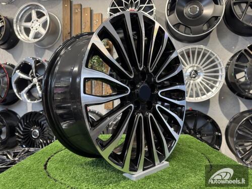 Ratlankis R18x8  5X108  ET  50  63.4  A1340  (INS0181)  Grey Polished (MG)  For FORD  (K7)
