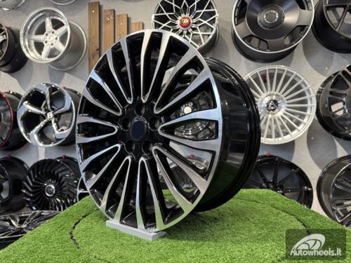 Ratlankis R18x8  5X108  ET  50  63.4  A1340  (INS0181)  Grey Polished (MG)  For FORD  (K7)