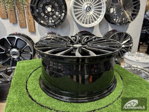 Ratlankis R18x8  5X108  ET  50  63.4  A1340  (INS0181)  Grey Polished (MG)  For FORD  (K7)