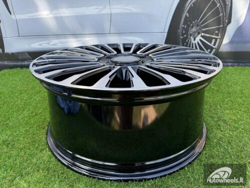 Ratlankis R20x9  5X108  ET  45  63.3  B1365  (IN0323)  Black Polished (MB)  For LAND  (Z5)  (MANSORY)