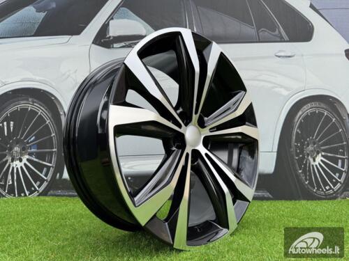 Ratlankis R20x8  5X114.3  ET  30  60.1  B1437  Black Polished (MB)  For LEX  (Z1)