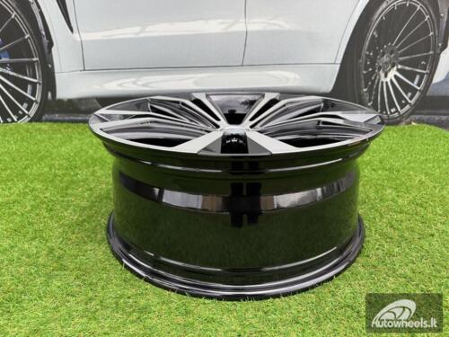 Ratlankis R20x8  5X114.3  ET  30  60.1  B1437  Black Polished (MB)  For LEX  (Z1)