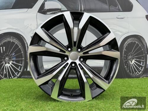 Ratlankis R20x8  5X114.3  ET  30  60.1  B1437  Black Polished (MB)  For LEX  (Z4)