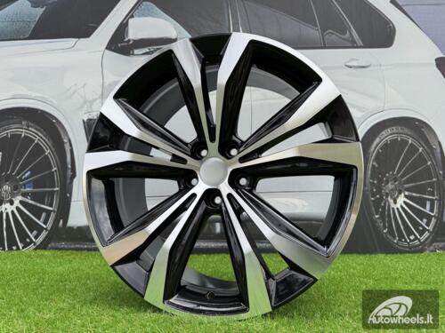 Ratlankis R20x8  5X114.3  ET  30  60.1  B1437  Black Polished (MB)  For LEX  (Z4)