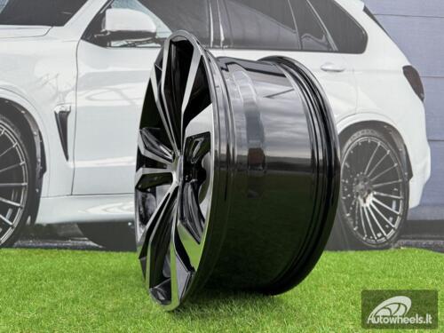 Ratlankis R20x8  5X114.3  ET  30  60.1  B1437  Black Polished (MB)  For LEX  (Z4)