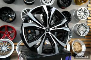 Ratlankis R20x8  5X114.3  ET  30  60.1  B1437  Black Polished (MB)  For LEX  (Z4)