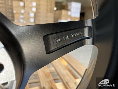 Ratlankis R18x8  5X112  ET  45  66.6  B5052  Black Polished (MB)  For MER  (K4+P)