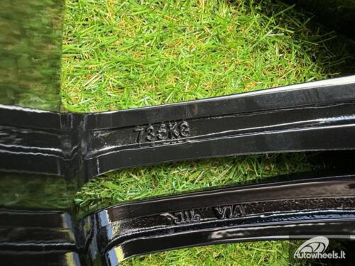 Ratlankis R19x8.5  5X112  ET  21  66.5  B1026  Black Polished (MB)  For PORCH  (P+Z4)  (Rear+Front)