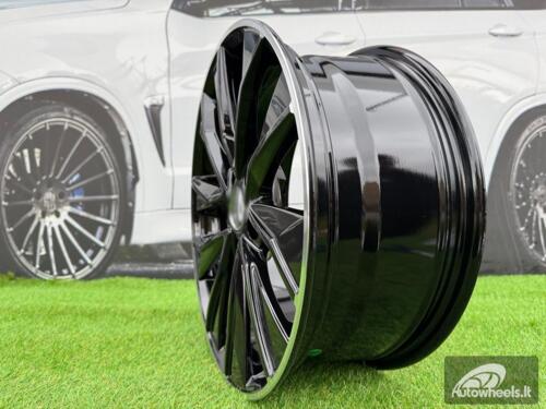 Ratlankis R17x7  5X100  ET  46  57.1  B5970  Black+Polished Lip (BLPL)  For SKODA  (R)  (New Model)